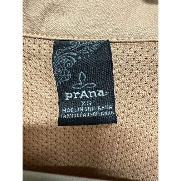 PrAna Lookout Jacket Organic Cotton Champagne Size XS Womens Utility Activr - Picture 6 of 7